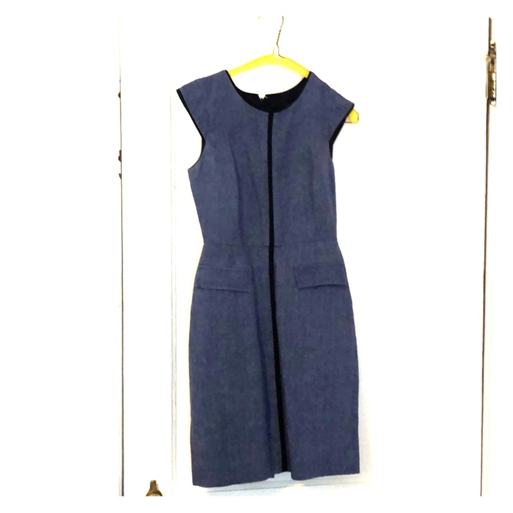 J. Crew Chambray Dress